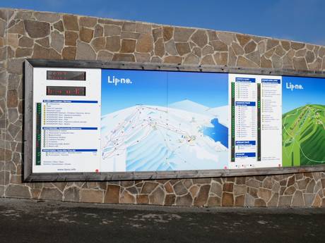 Südwesttschechien (Jihozápad): Orientierung in Skigebieten – Orientierung Lipno