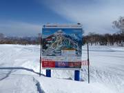 Pistenplan im Skigebiet Niseko