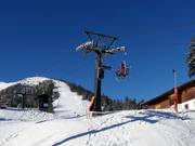 Riederberg-Doppelsesselbahn - 2er Sesselbahn fix geklemmt