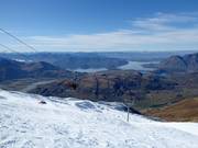 Skigebiet Treble Cone mit Lake Wānaka