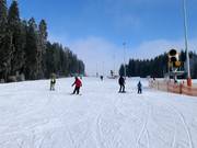 Leichte Piste Jezerní in Lipno