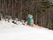 Schneekanone in Furano