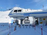 Piccolo San Bernardo-Belvedere - 4er Hochgeschwindigkeits-Sesselbahn (kuppelbar) mit Abdeckhauben