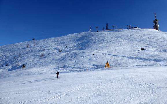 Skigebiete für Könner und Freeriding Gardaseeberge – Könner, Freerider Monte Bondone