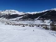 Piste am Schlepplift Doss