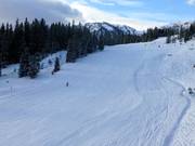 Leichte Piste am Family Shuttle