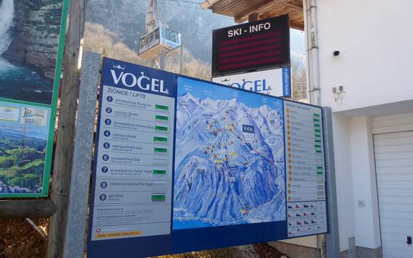 Julische Alpen: Orientierung in Skigebieten – Orientierung Vogel – Bohinj