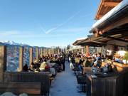 Den Sonnenuntergang in der Wiesenalm genießen