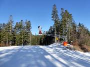 Leistungsstarke Beschneiung in Lavarone