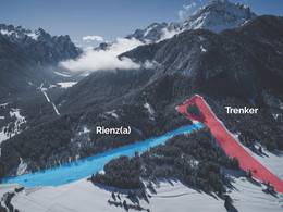 Skigebiet Rienz – Toblach (Dobbiaco)