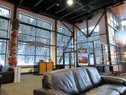 Gepflegte Lounge an der Talstation der Gondelbahn