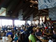 Sundeck am Gipfel auf 3418m