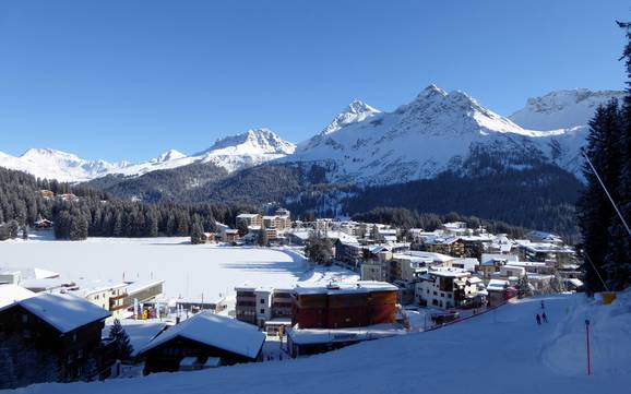 Lenzerheide: Unterkunftsangebot der Skigebiete – Unterkunftsangebot Arosa Lenzerheide