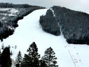 Blick auf die FIS-Strecke