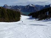 Abfahrt Gsoll Panorama