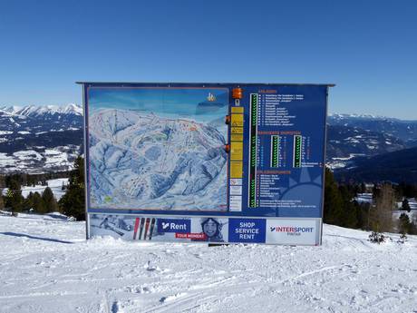 Murtal: Orientierung in Skigebieten – Orientierung Kreischberg