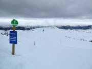 Ganz leichte Piste im Voss Resort