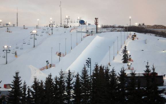 Snowparks Calgary Region – Snowpark Canada Olympic Park – Calgary
