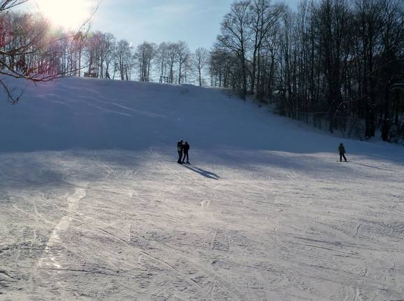 Leichte Abfahrt um die Pfulb-Hütte