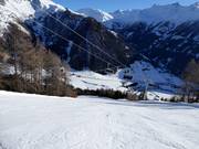 Piste Nr. 18 mit Sechsersesselbahn Glocknerblick