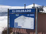 Informationen beim Einstieg am Skilift