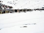 Im Rücken der Station: Loipen in La Toussuire