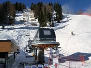 Pancugolo - 4er Sesselbahn fix geklemmt