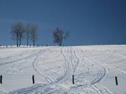 Tiefschnee kann man auch in Fahlenscheid fahren