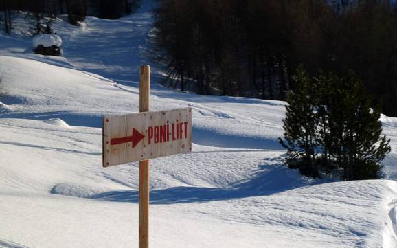 Bergell: Orientierung in Skigebieten – Orientierung Aela – Maloja