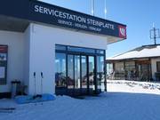 Gepflegte Servicestation