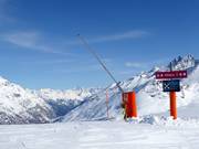 Lanzenbeschneiung in Zermatt