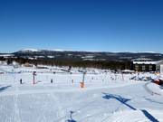 Übungshänge im Talbereich