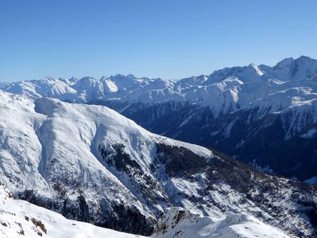 Goms: Größe der Skigebiete – Größe Bellwald