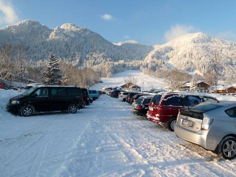 Alpen Plus: Anfahrt in Skigebiete und Parken an Skigebieten – Anfahrt, Parken Brauneck – Lenggries/Wegscheid