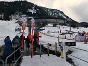 La petite Roche Brune - 4er Sesselbahn fix geklemmt