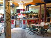 Leuchtturm-Bar in der Weltcuparena Zauchensee