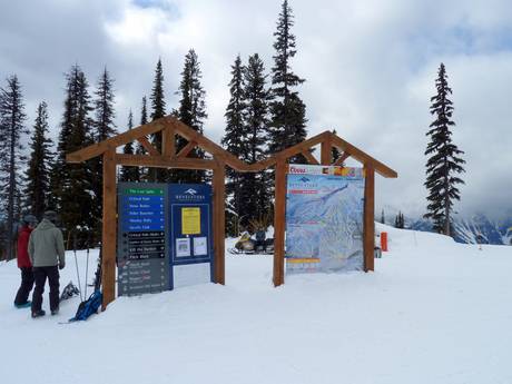 Columbia-Shuswap: Orientierung in Skigebieten – Orientierung Revelstoke Mountain Resort