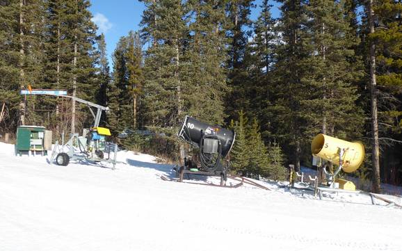 Schneesicherheit Sawback Range – Schneesicherheit Mt. Norquay – Banff