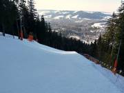 Start der schweren Piste