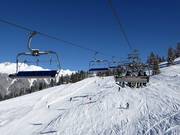 Vermiel Bahn - 6er Sesselbahn fix geklemmt