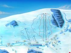 Pistenplan Jonas Park – Ostružná