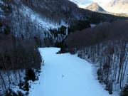 Talabfahrt Madlries-Abfahrt