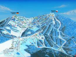 Pistenplan Keilberg (Klínovec)