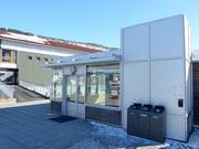 Sehr gepflegte sanitäre Anlagen an der Talstation