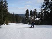 Schwerste Piste (rot) Strecha