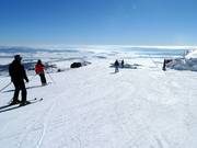 Beginn der Piste Generál