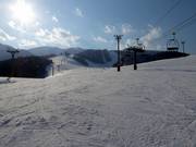 Blick von der Talstation über die Kitanomine Zone