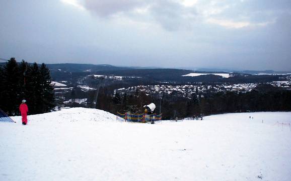 Größter Höhenunterschied im Landkreis Altenkirchen (Westerwald) – Skigebiet Wissen