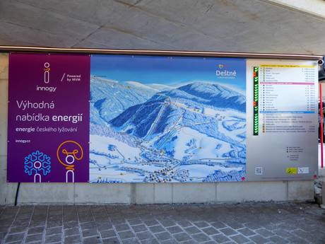 Tschechien: Orientierung in Skigebieten – Orientierung Deštné
