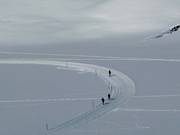 Die Loipen im Kaiserwinkl führen direkt am Skigebiet vorbei